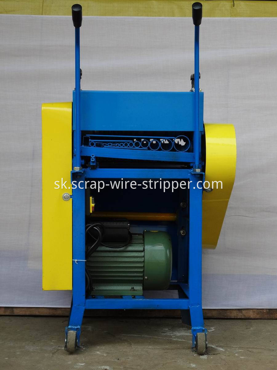 wire stripping and cutting machine